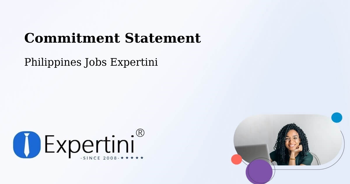 Corporate Commitment – Batuan - Philippines Jobs Expertini