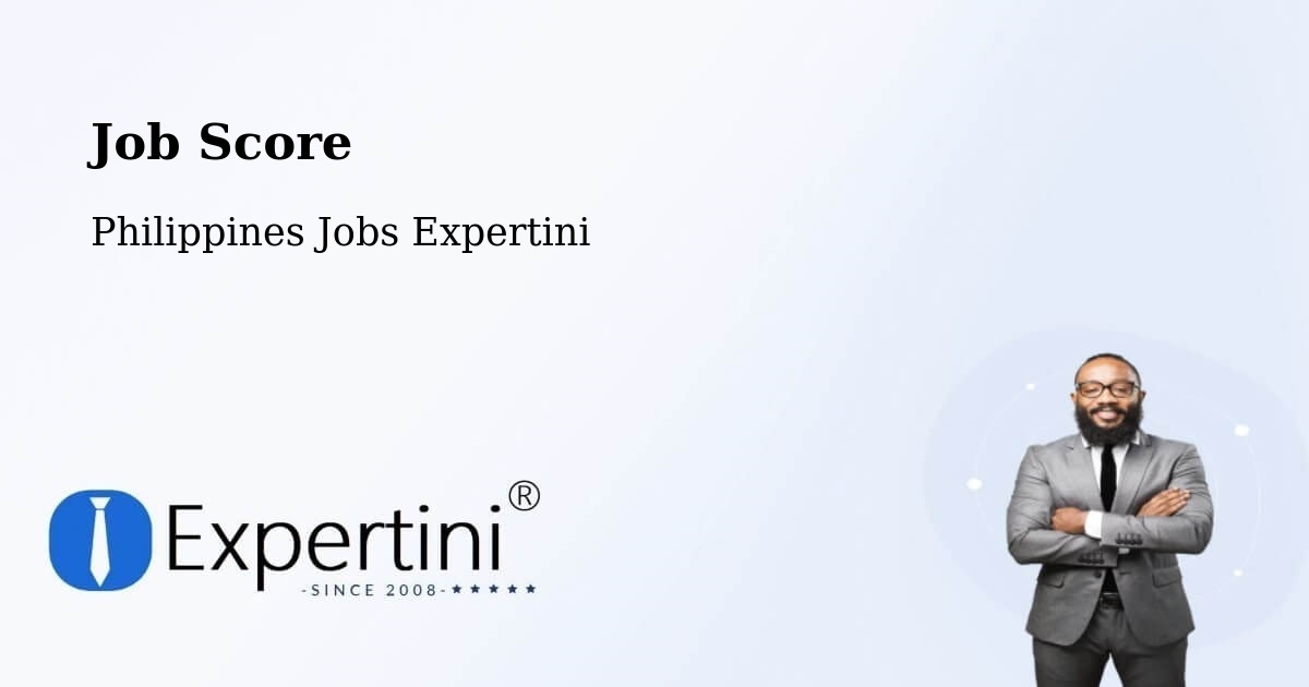 Job Score & Job Description Score Tool – Batuan - Philippines Jobs Expertini
