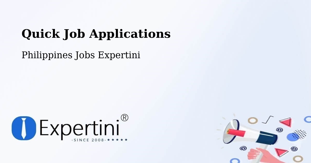Quick Apply Feature – Batuan - Philippines Jobs Expertini