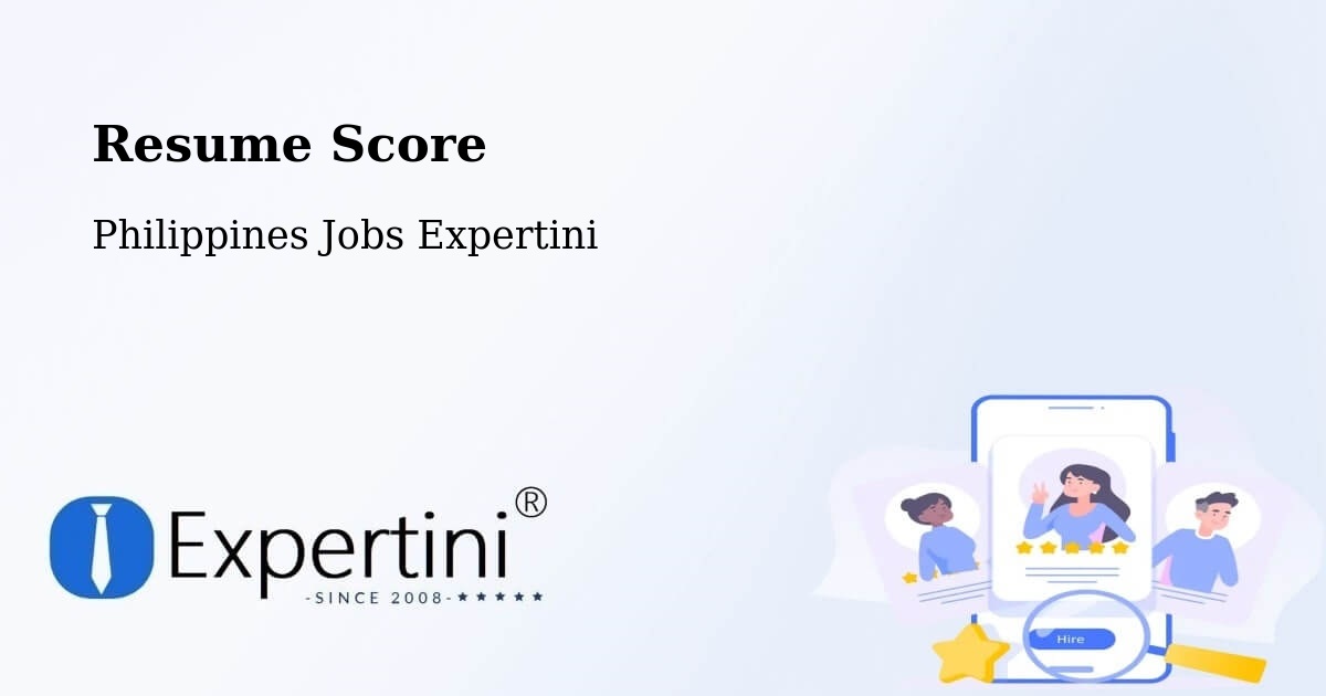 Resume Score & Job Description Match Tool – Batuan - Philippines Jobs Expertini