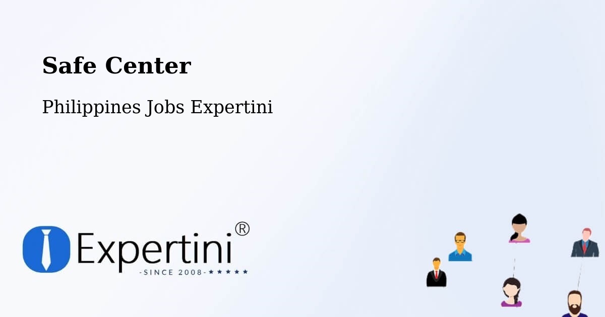 Safety Center – Batuan - Philippines Jobs Expertini